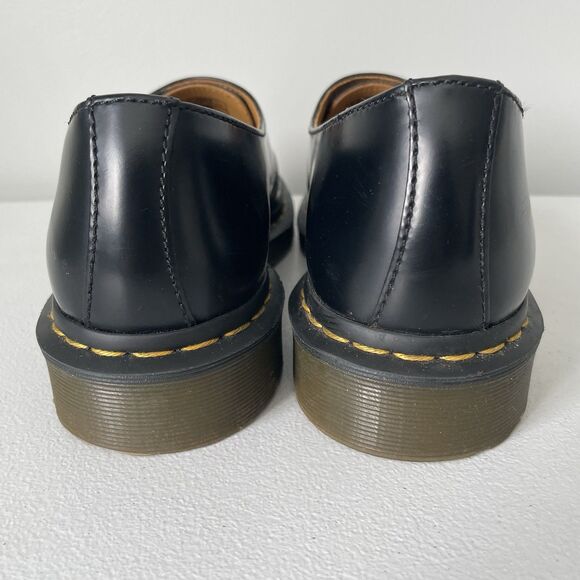 Dr. Martens Agnes Slip On Oxfords Black Leather Mary Jane Shoes Women's Size 10 - Picture 8 of 16